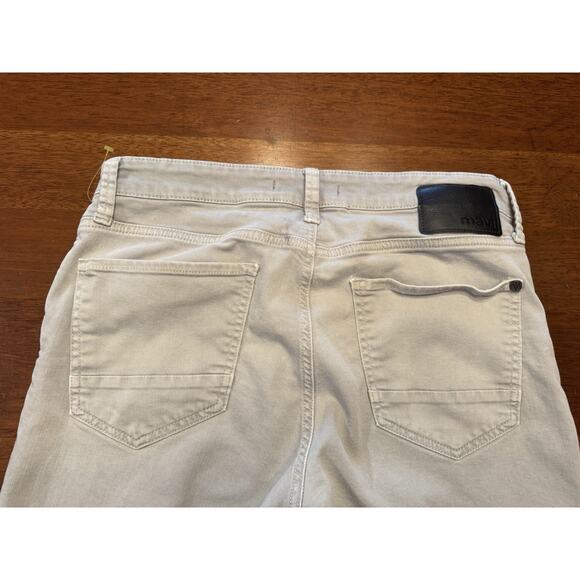 33 X 32 Mavi Jeans James Stained Light Gray Skinny As Is - Picture 13 of 15